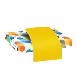 8.5X11 11.82M 24/60#  (90 GSM) Sun Yellow Mohawk Britehue Text 30% PCW Recy