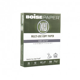 8.5X11 10M 20# (75 GSM) White 92+ Ecopy Xerographic Multipurpose Letter Siz