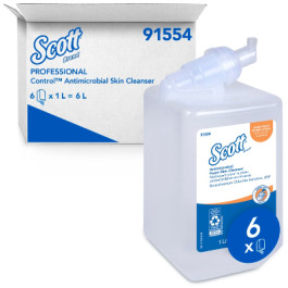 91554 Scott Kimberly Clark (KC) Antimicrobial Foam Skin Cleanser, Refill 1.