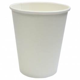 EHC8-W White 8oz Empress Hot Paper Cup, 50/package 20package/case