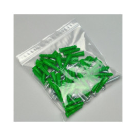F21013 10 X 13  2 Mil Thicknessl Clear Reclosable Ziplock Poly Bag FDA Appr