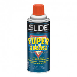 43911 Slide Super Grease Clear Lubricant Aerosol Can  Food Grade 11 Ounces
