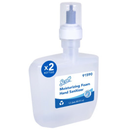 91590 Scott Kimberly Clark (KC) Moisturizing Foam Hand Sanitizer Refill For