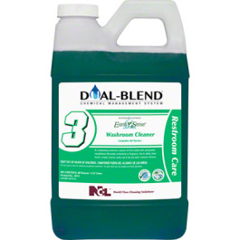 NCL Dual-Blend #3 Earth Sense Washroom Cleaner 80 Ounce Container 4 Contain