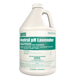 6060 ABC Neutral PH Lavender One Step Disinfectant 1 Gallon Container, 4 Ga