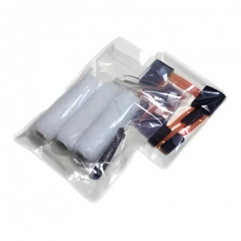 9 X 18 Inch 2 Mil Clear Low Density Polyethylene (Ldpe) Flat Poly Bag, 1000