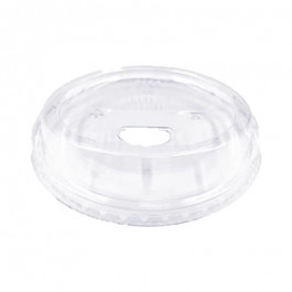 N67124 9 - 24 Ounce Clear Polyethylene Terephthalate (PET) Sipper/Straw Cup