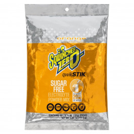 159060100 .11 Ounce Sqwincher Qwik Stik ZERO Orange Flavor Powder Concentra