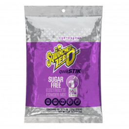 159060102 .11 Ounce Sqwincher Qwik Stik ZERO Grape Flavor Powder Concentrat