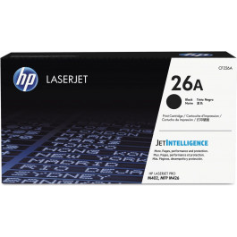 HEWCF226A Hp Toner Cartridge 26a, 1 Cartridge/each