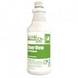 605132FADFE Earth Force Kleer View Ready To Use Glass Cleaner, 12quart/case