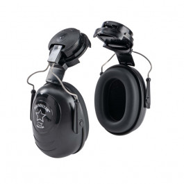 954601 Soundstar Cap-mounted Black Earmuff 24 Nrr, 10 Each/case