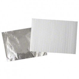 EMPCF1416 14" X 16" Empress Plain Cushion Foil Wrap Silver / White 2, 500 E