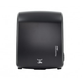 T8A3-EB Transcend 8" X 15.2" Black Electronic Paper Towel Dispenser, 1 Disp