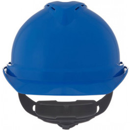 10034019 Msa Blue V-gard Polyethylene Cap Style Hard Hat With 4-point Ratch