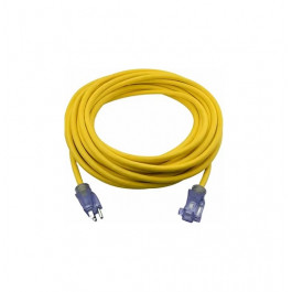 14/3 SJTW Pro Power Extension Cord 100' Yellow 13amp