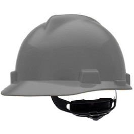 VGD1ADGM  Msa Fas-trac Large Gray V-gard Polyethylene Large Cap-style Hard