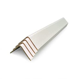 2 X 2 X 61 .09 White CNR V-board Edge Corner Protector, 3500each/pallet