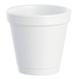 DART4J4 4 Ounce Insulated White Disposable Foam Hot Cup, 20 Cups/sleeve 50