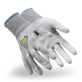 33013-L Hexarmor Large Cut Resistant 18 Gauge Gray Polyurethane Palm And Fi